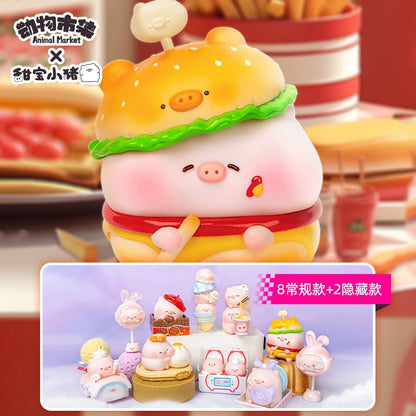 Calorie refill atation piggy series toy pvc