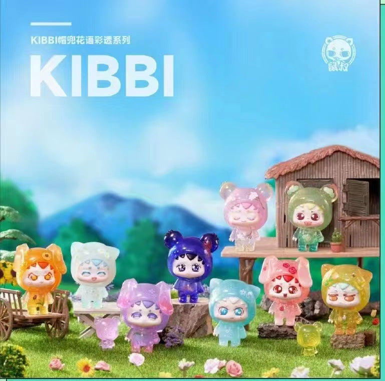 【B1G1】KIBBI-Transparent flower series toy pvc