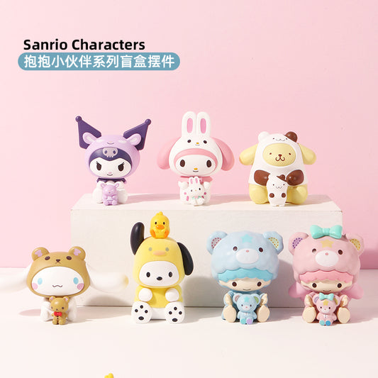 sanrio hugging buddy series toy pvc