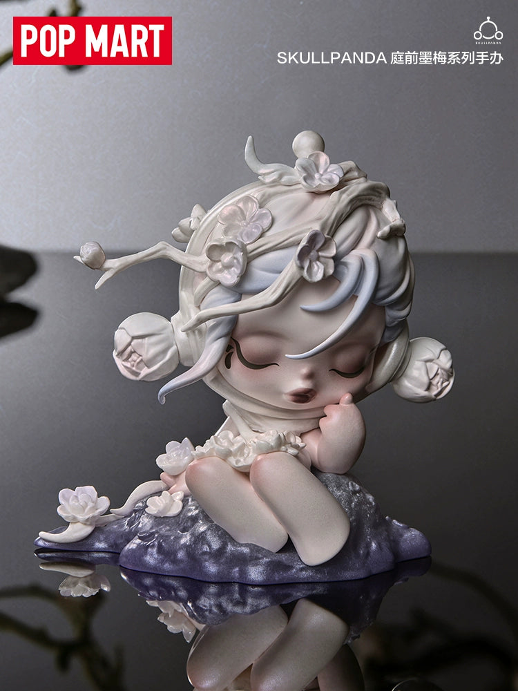 skullpanda the lnk plum blossom series toy pvc