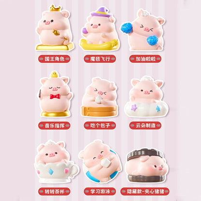 【B1G1】DUDU PIG HAPPY LEISURE series toy pvc