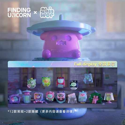 Shinwoo Ghost Bear house series toy pvc