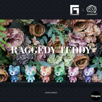 REGGEDY TEDDY Flower Art series toy pvc