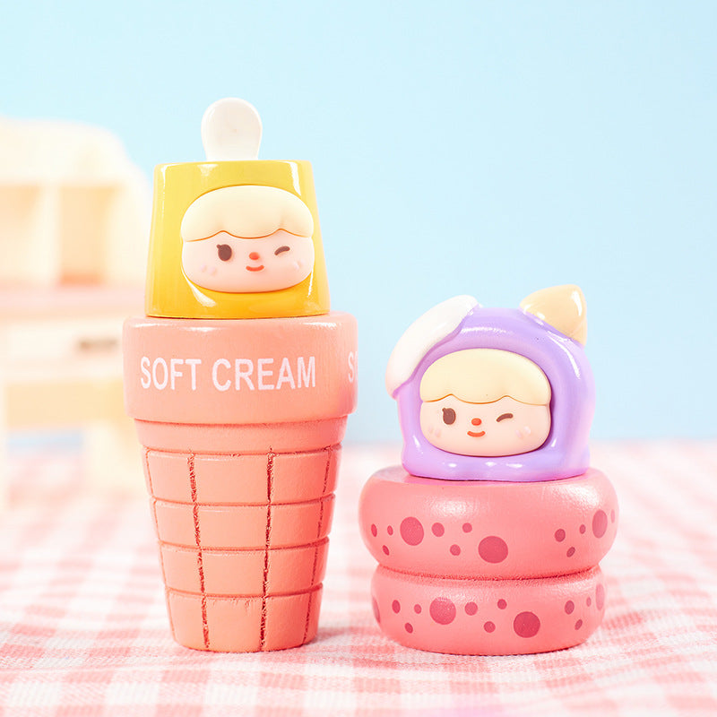 【bogo】mini Ice Cream Tribe series toy pvc