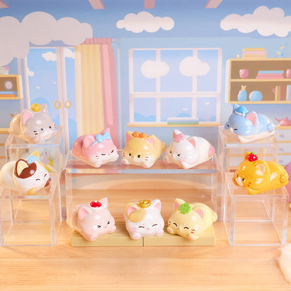 Cat Party mini beans series toy pvc