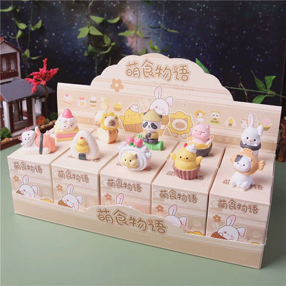 【B1G1】The expression of lovely food series toy pvc