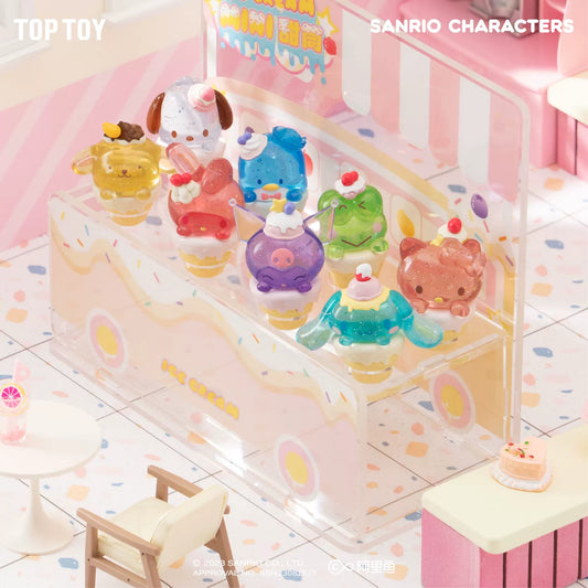 sanrio mini ice cream series toy pvc