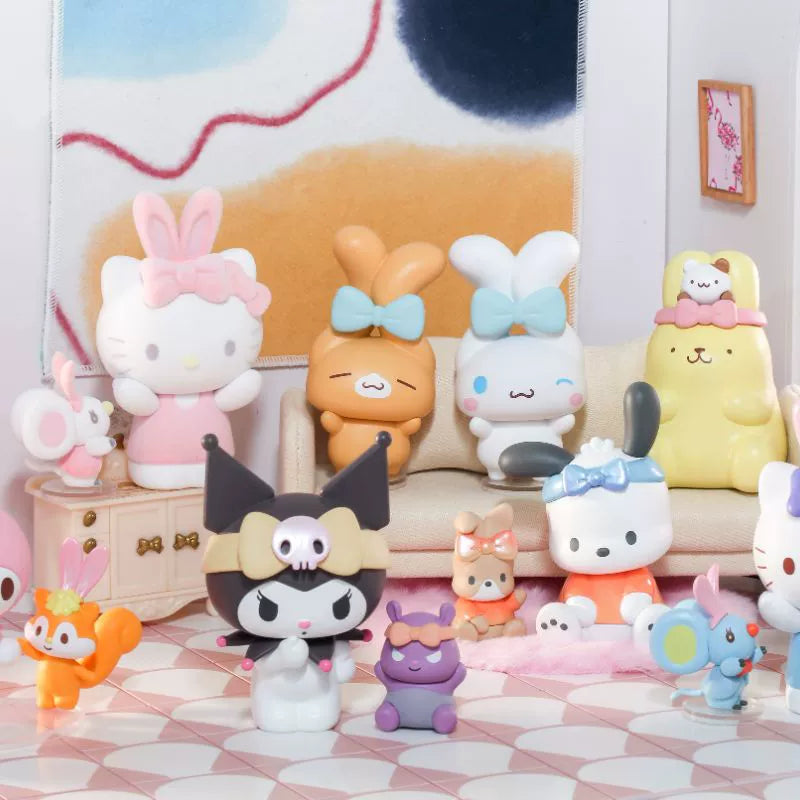 Sanrio Character warm ears series toy pvc