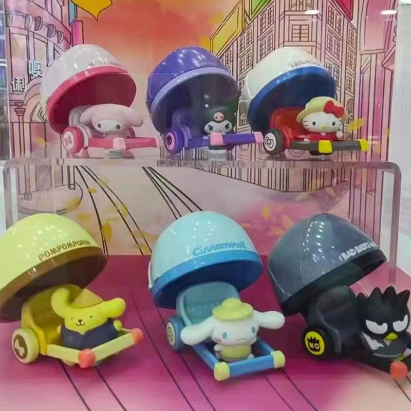 sanrio characters rickshaw series toy pvc