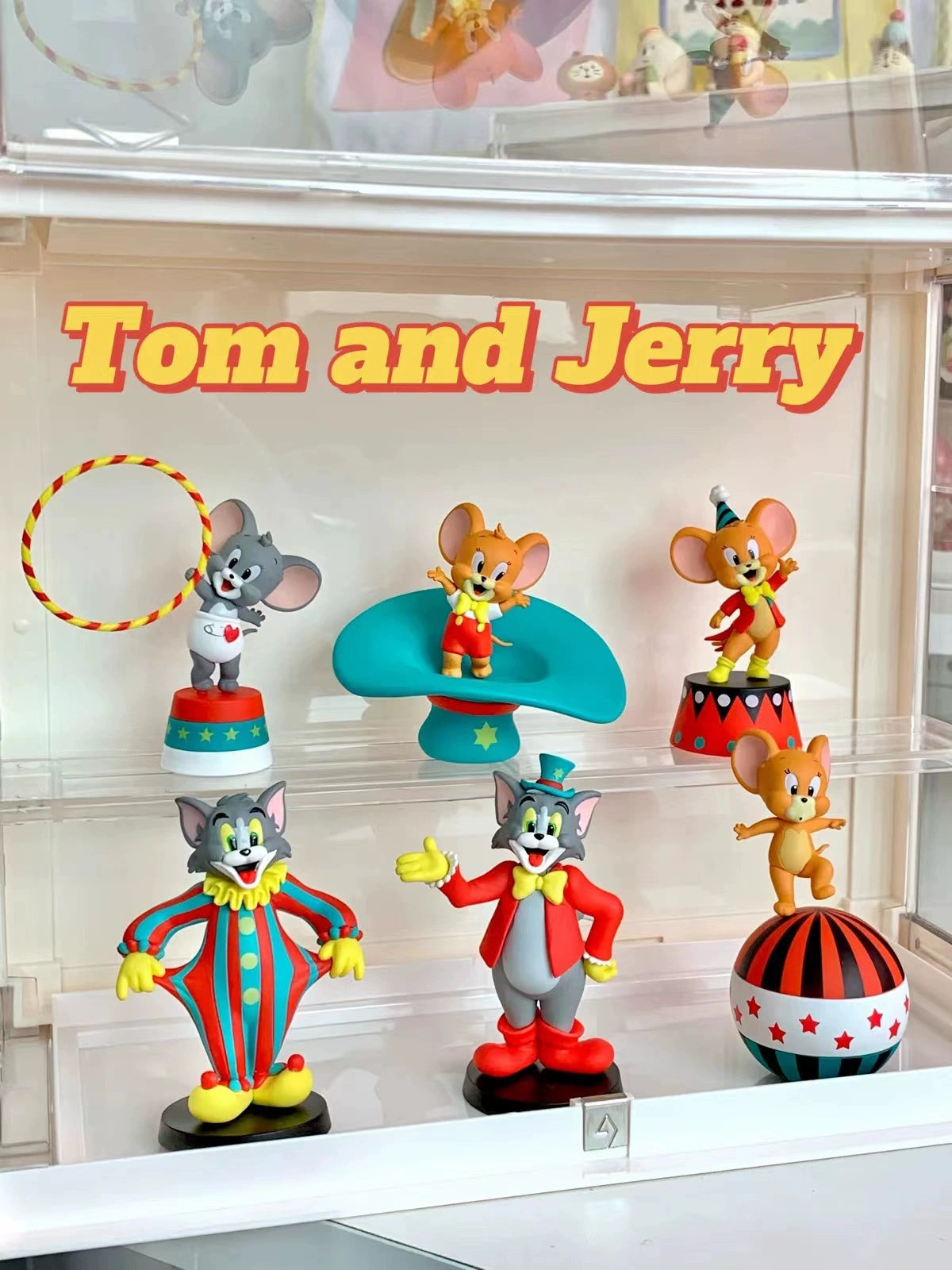 Tom&Jerry Circus series toy pvc