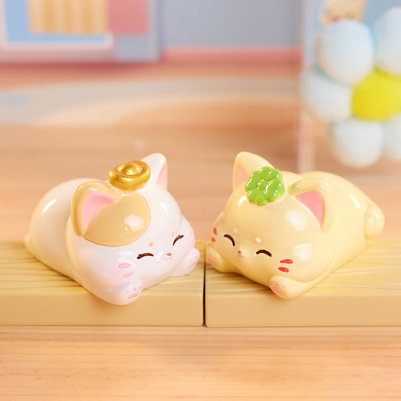 Cat Party mini beans series toy pvc