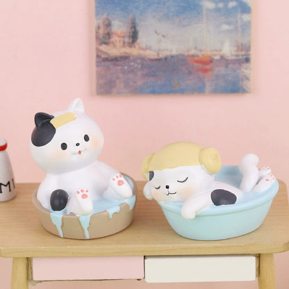 【B1G1】shower cat series toy pvc