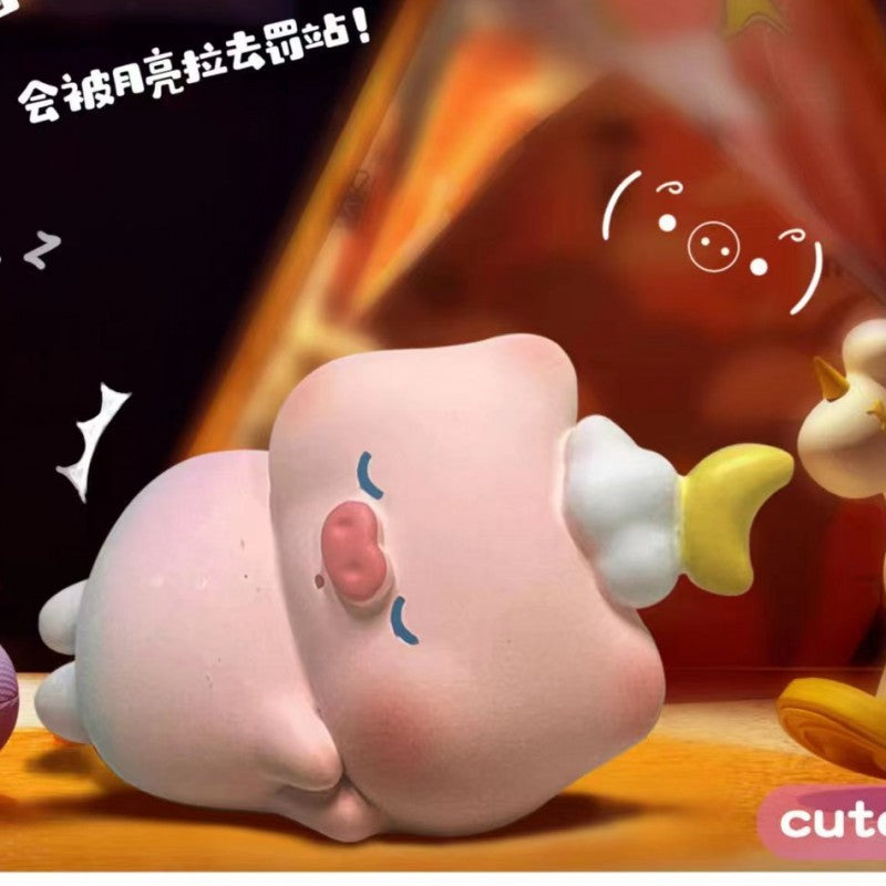 qute pig Wish you sweet dream series toy pvc