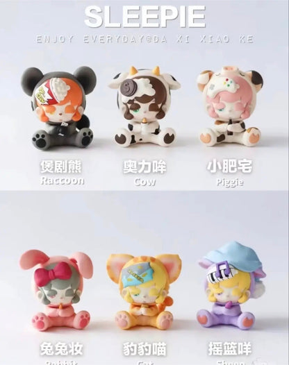 Sleepie  Bear zaizai series toy pvc