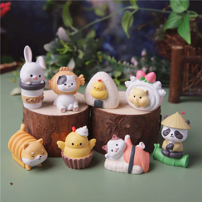 【B1G1】The expression of lovely food series toy pvc