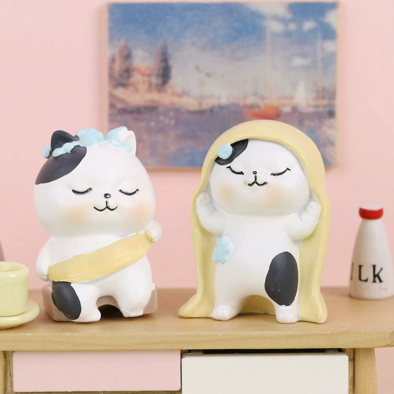 【B1G1】shower cat series toy pvc