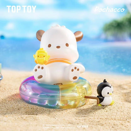 Pochacco holiday beach series toy pvc