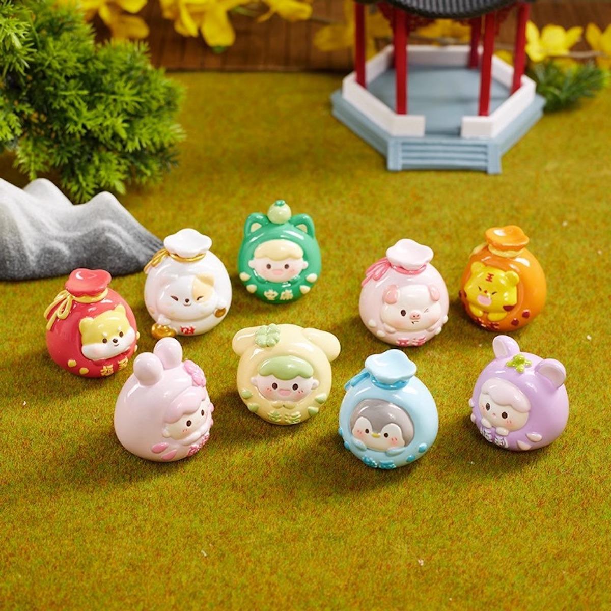 【buy one get one free】lucky cute mini beans series