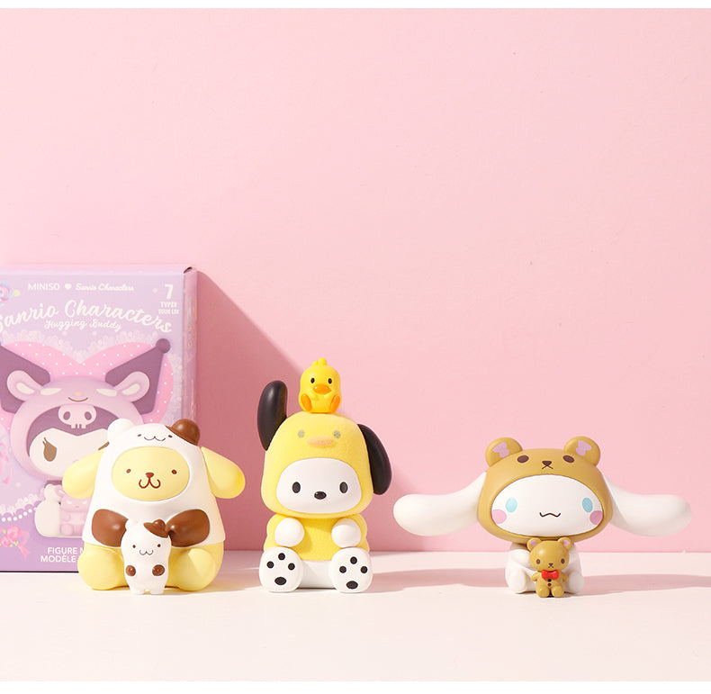 sanrio hugging buddy series toy pvc