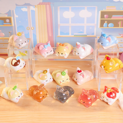 Cat Party mini beans series toy pvc