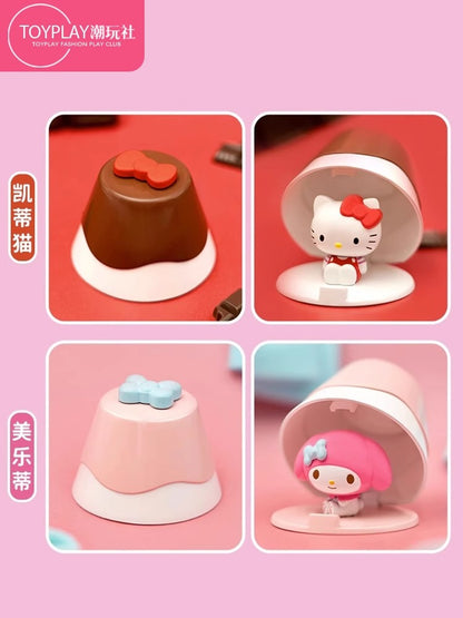 sanrio characters chocolate series toy pvc