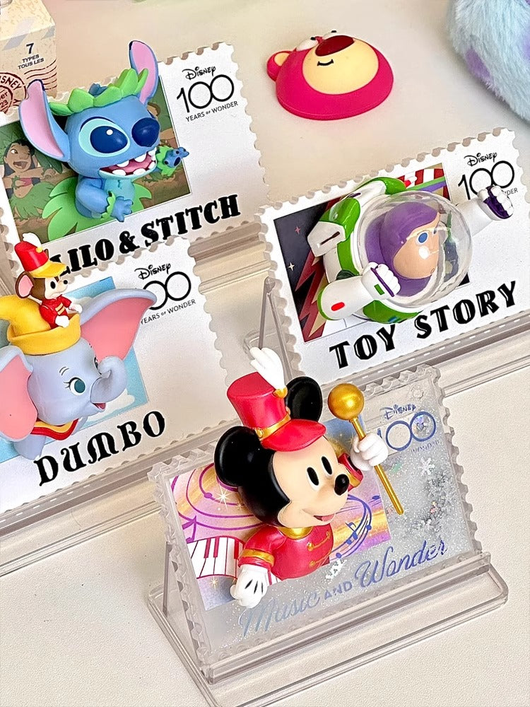 100th wonder stamps magnet series toy pvc