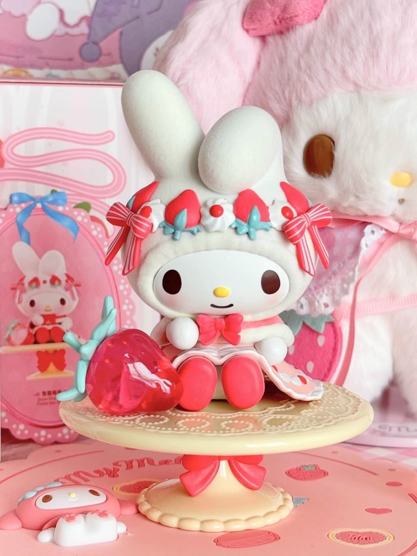 my melody afternoon tea series toy pvc