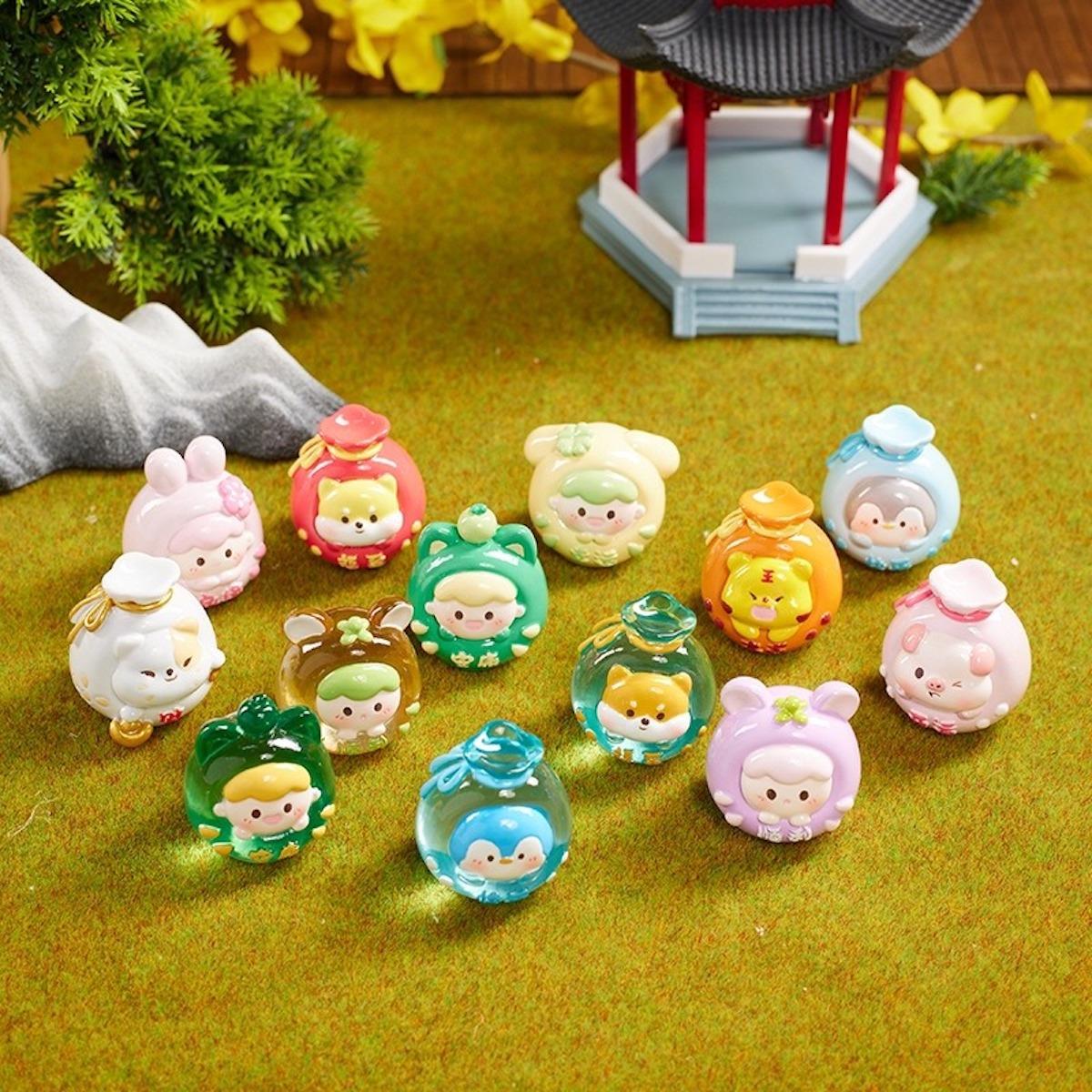 【buy one get one free】lucky cute mini beans series