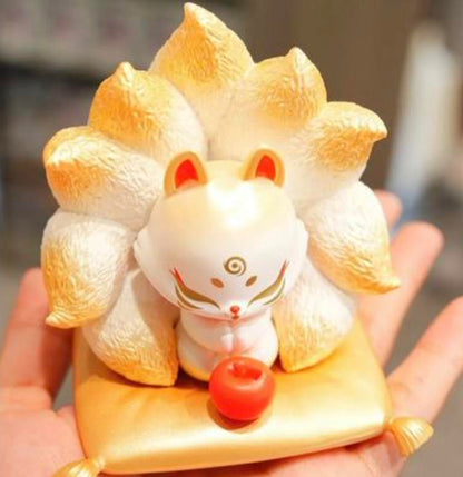 The nine-tailed fox attracts wealth and good fortune series